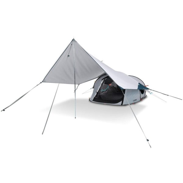 سایه بان کمپ و کوه نوردی دکتلون - QUECHUA Multifunctional Camping Canopy - Fresh - سفید - Image 13