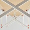 تخت جمع شونده کمپ و کوه نوردی دکتلون - QUECHUA Single Camping Bed - 65 cm - کرم - Image 7