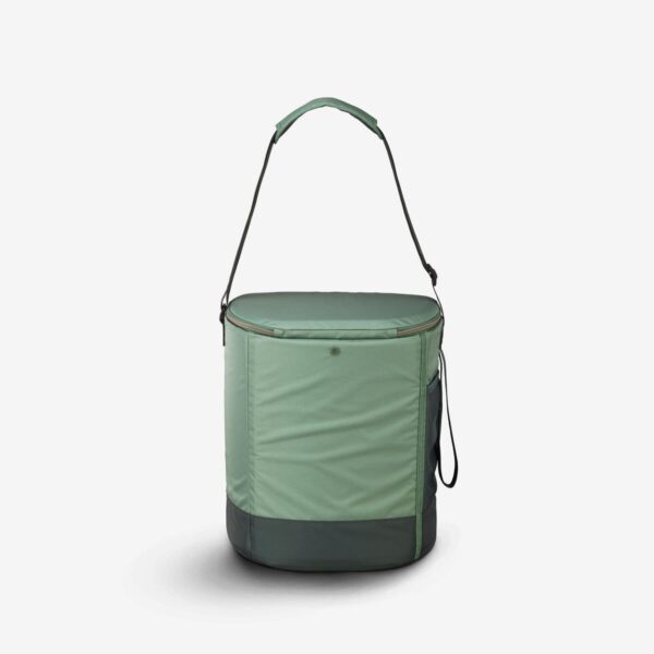 کول باکس تاشو کمپ و کوه نوردی دکتلون - 20L - QUECHUA Collapsible Cooler 100 - سبز - Image 6