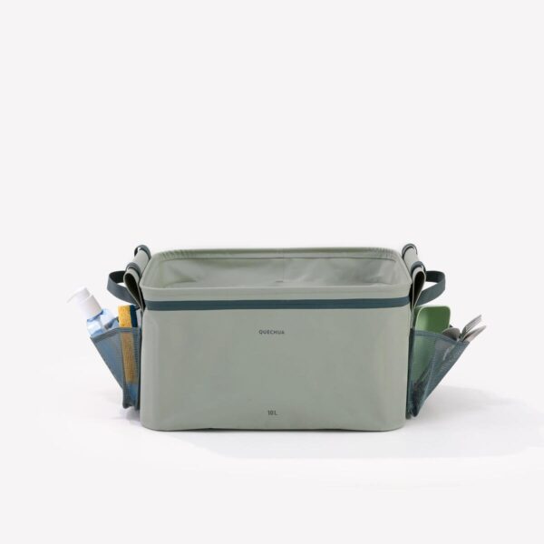 سینک ظرفشویی کمپ و کوه نوردی دکتلون - QUECHUA Camping Kitchen Sink 10 L - سبز - Image 4