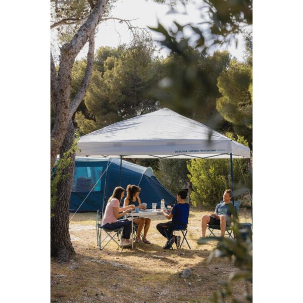 سایه بان کمپ و کوه نوردی دکتلون - QUECHUA Fresh Instant Canopy - سفید - Image 10