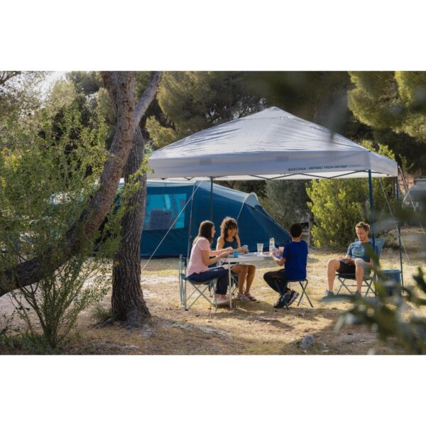 سایه بان کمپ و کوه نوردی دکتلون - QUECHUA Fresh Instant Canopy - سفید - Image 9