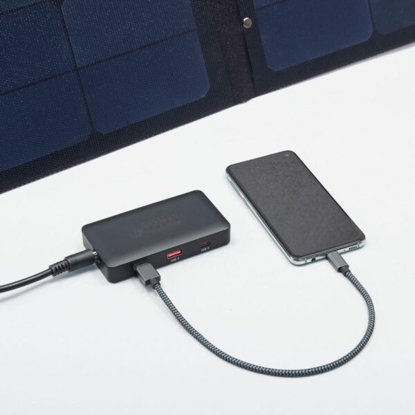 پنل سولار کمپ و کوه نوردی دکتلون - QUECHUA Camping Solar Panel - پنجاه وات - Image 4