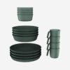 ست ظروف کمپ و کوه نوردی دکتلون - QUECHUA Camping Tableware Set 500 - سبز