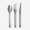 ست ظروف چهار نفره کمپ و کوه نوردی دکتلون - QUECHUA Outdoor Dining Set 90 - سی و سه تکه - Image 9