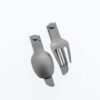 ست قاشق و چنگال کمپ و کوه نوردی دکتلون - QUECHUA Outdoor Tableware Set 900 - استیل ضدزنگ - تصویر 2