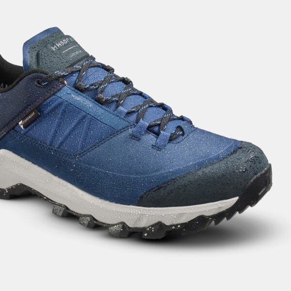 کفش مردانه ضدآب دکتلون کچوا - QUECHUA Waterproof MH500 - آبی - Image 6