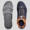 کفش مردانه ضدآب دکتلون کچوا - QUECHUA Waterproof NH100 Mid WP - سرمه ای/قهوه ای - Image 3