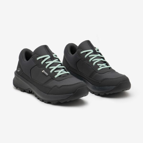 کفش زنانه ضدآب دکتلون کچوا - QUECHUA Waterproof NH100 - مشکی/آبی - Image 4