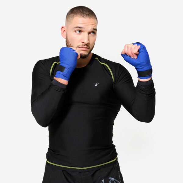 بانداژ بوکس دکتلون - DECATHLON Boxing Bandage Black - آبی - 4 متر - Image 4