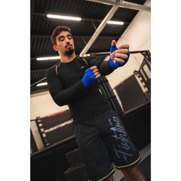 بانداژ بوکس دکتلون - DECATHLON Boxing Bandage Black - آبی - 4 متر - Image 5