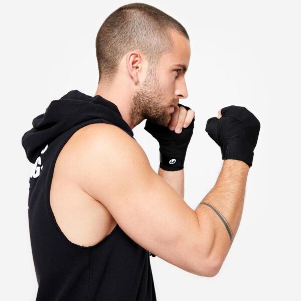 بانداژ بوکس دکتلون - DECATHLON Boxing Bandage Black - مشکی - 2.5 متر - Image 4