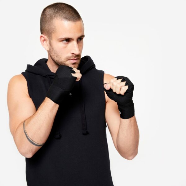 بانداژ بوکس دکتلون - DECATHLON Boxing Bandage Black - مشکی - 2.5 متر - Image 3