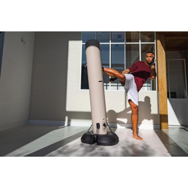 کیسه بوکس ایستاده بادی دکتلون - DECATHLON Foot Inflatable Boxing Sandbag - کرم - Image 8