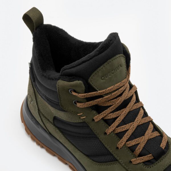 کفش مردانه ضدآب دکتلون کچوا - QUECHUA Waterproof NH500 Mid - سبز تیره - Image 5