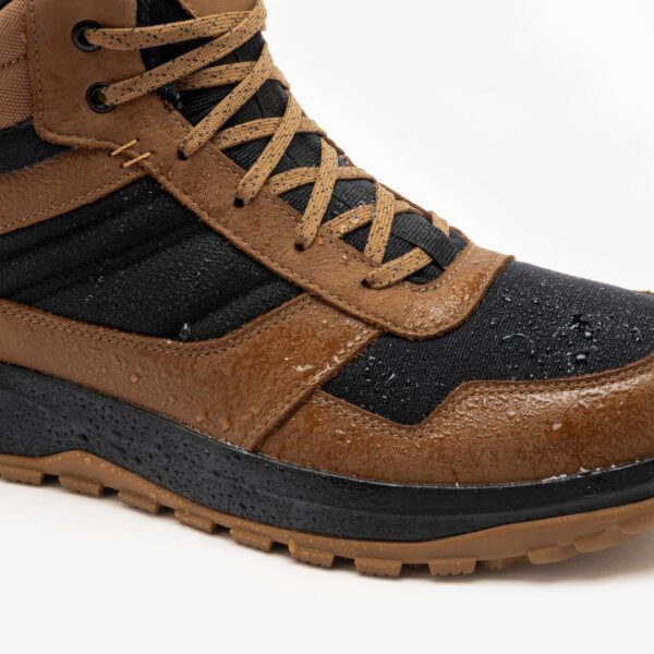 کفش مردانه ضدآب دکتلون کچوا - QUECHUA Waterproof NH500 Mid - قهوه ای - Image 7