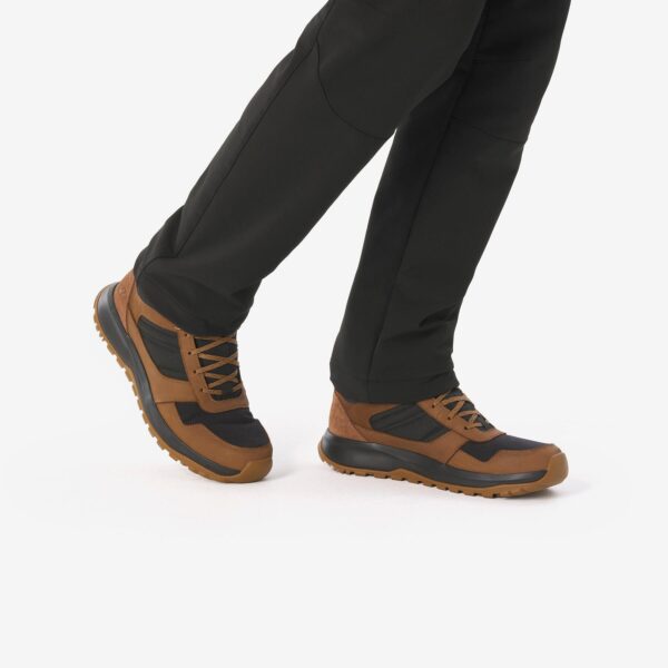کفش مردانه ضدآب دکتلون کچوا - QUECHUA Waterproof NH500 Mid - قهوه ای - Image 4