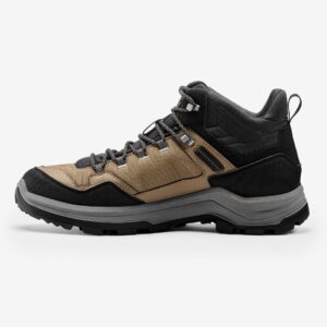 کفش مردانه ضدآب دکتلون کچوا – QUECHUA Waterproof MH100 Mid – قهوه ای
