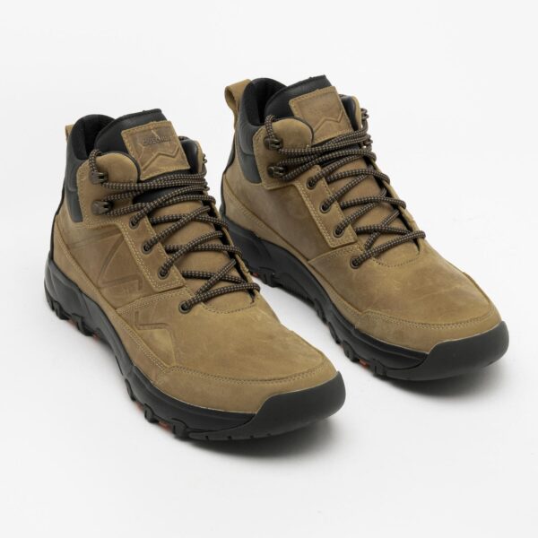 کفش مردانه ضدآب دکتلون کچوا - QUECHUA Waterproof NH500 Mid WP - قهوه ای - Image 8