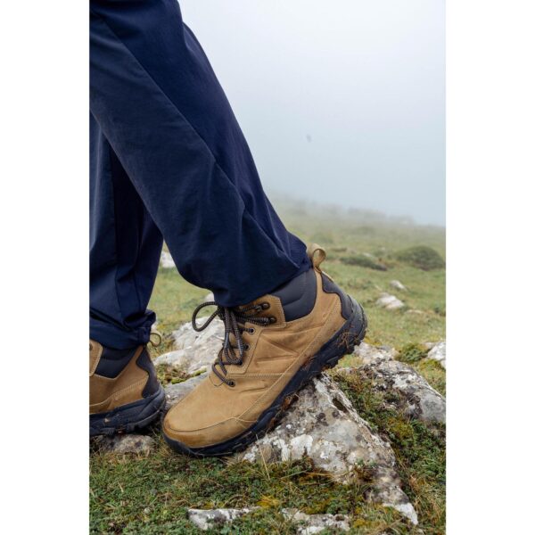 کفش مردانه ضدآب دکتلون کچوا - QUECHUA Waterproof NH500 Mid WP - قهوه ای - Image 10