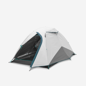 چادر کمپ و کوهنوردی QUECHUA 2 Person MH100 Fresh & Black - سفید