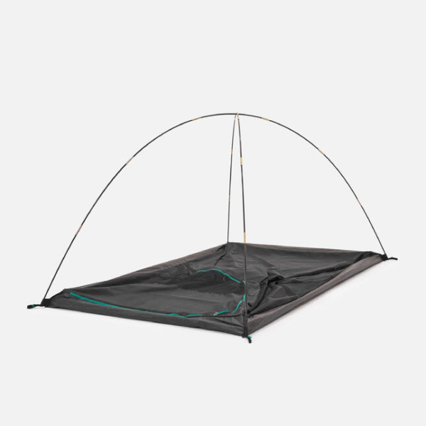 چادر کمپ و کوهنوردی  QUECHUA 2 Person MH100 Fresh & Black - طوسی/سبز - Image 19