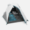 چادر کمپ و کوهنوردی QUECHUA 2 Person MH100 Fresh & Black - سفید - Image 4