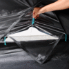 چادر کمپ و کوهنوردی QUECHUA 2 Person MH100 Fresh & Black - سفید - Image 9