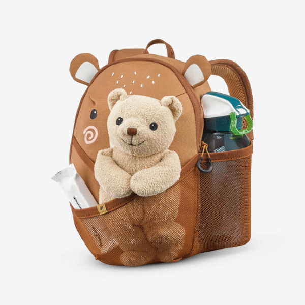 کوله بچگانه دکتلون کچوا QUECHUA Backpack MH100 - قهوه ای - Image 4