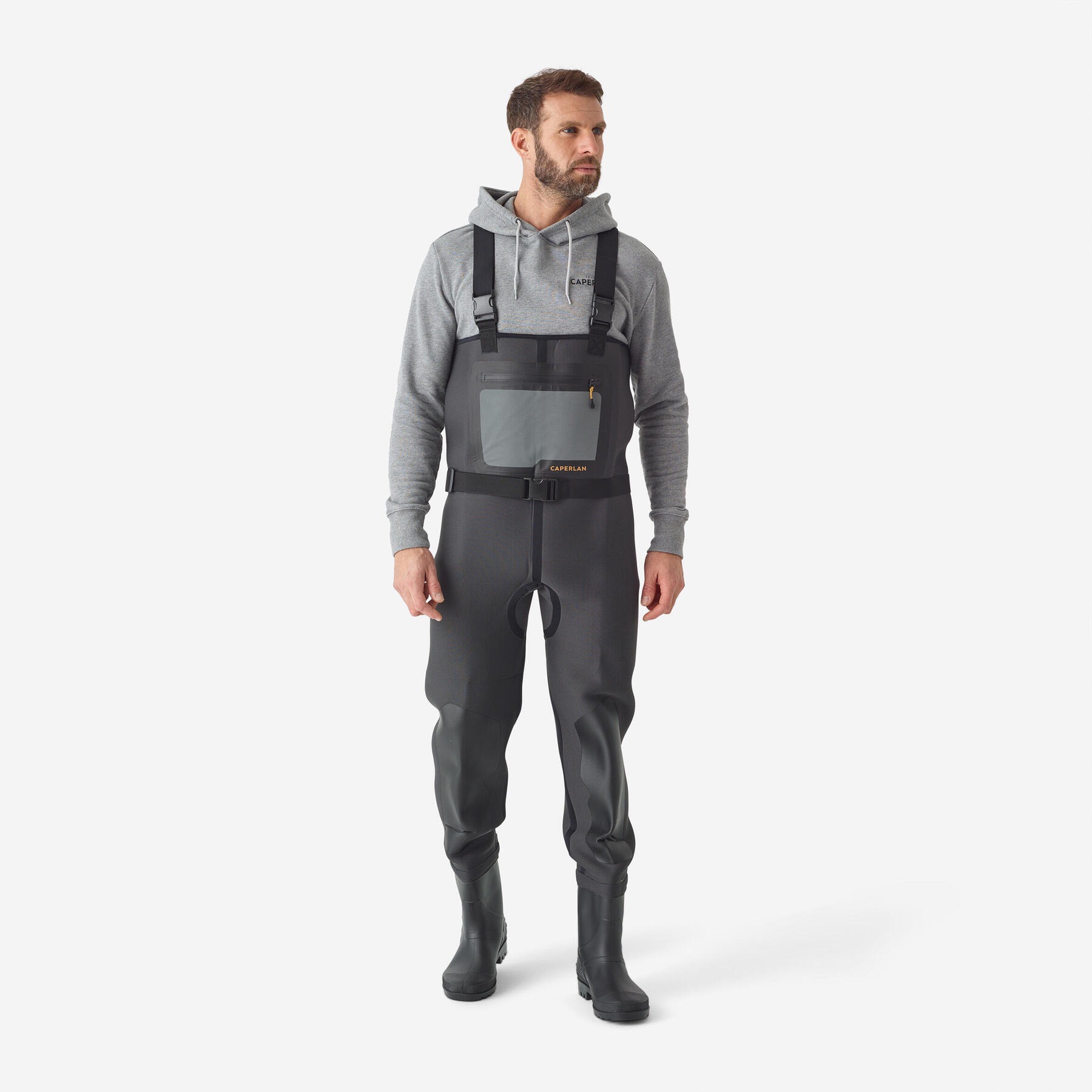 لباس ماهیگیری دکتلون کپرلان - CAPERLAN WDS 500 TH - خاکستری لباس ماهیگیری دکتلون کپرلان - CAPERLAN WDS 500 TH - خاکستری
