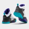 کفش بسکتبال بچگانه تارماک TARMAK Kids Basketball Shoes - SS500H- سفید/مشکی/بنفش - Image 3