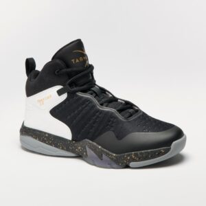 کفش بسکتبال بچگانه تارماک TARMAK Kids Basketball Shoes – SS500H- سفید/مشکی