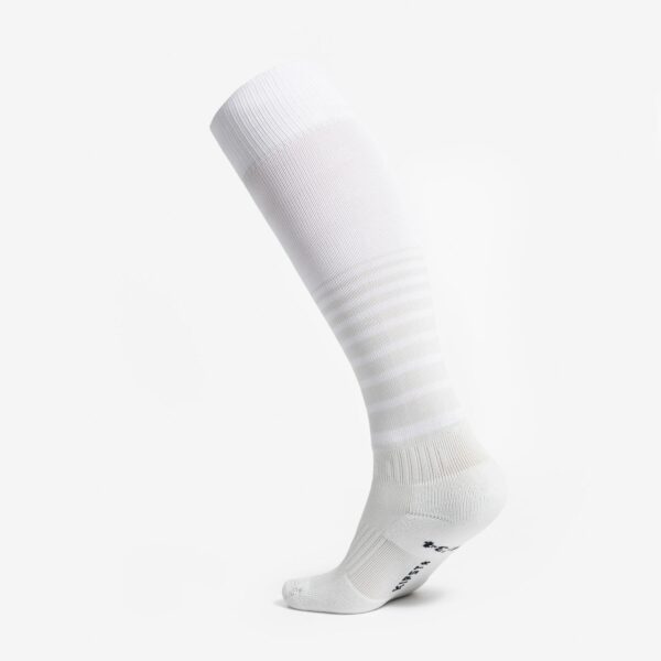 جوراب فوتبال بچه گانه کیپستا دکتلون - DECATHLON Soccer Socks Viralto Club - سفید - Image 4