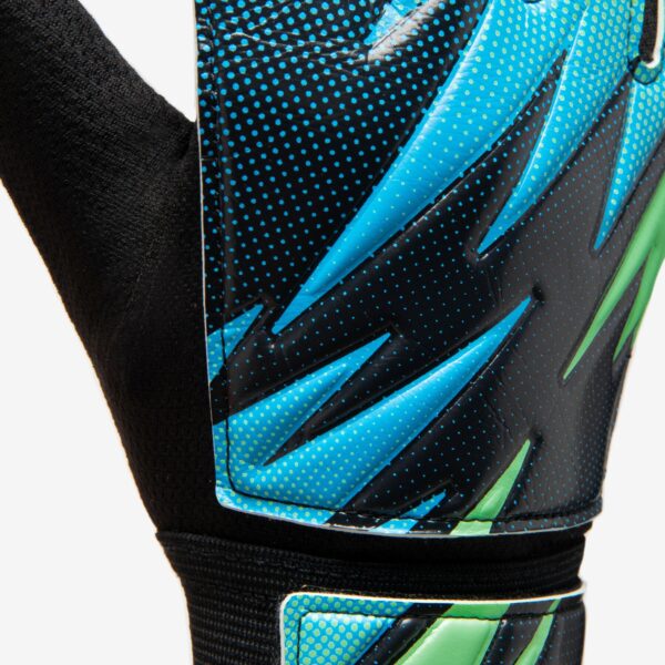 دستکش بچه گانه دروازه بانی کیپستا دکتلون - KIPSTA Children's Goalkeeper Gloves - مشکی/آبی - Image 4