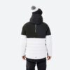 کاپشن مردانه اسکی و اسنوبرد ودز دکتلون - WEDZE Ski Jacket 100 Warm - مشکی/سفید - Image 3
