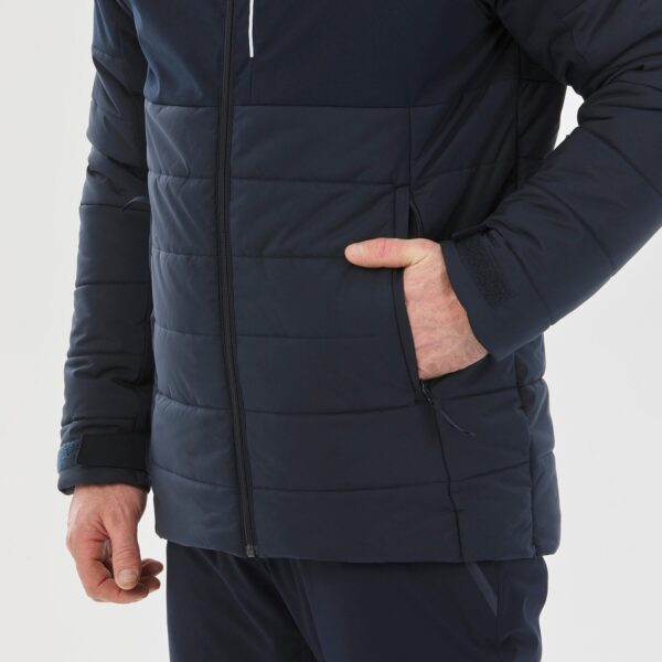 کاپشن مردانه اسکی و اسنوبرد ودز دکتلون - WEDZE Ski Jacket 100 Warm - مشکی - Image 9