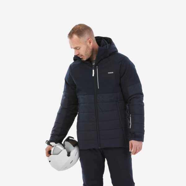 کاپشن مردانه اسکی و اسنوبرد ودز دکتلون - WEDZE Ski Jacket 100 Warm - مشکی