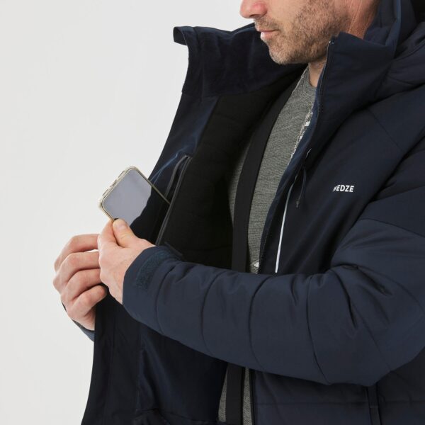 کاپشن مردانه اسکی و اسنوبرد ودز دکتلون - WEDZE Ski Jacket 100 Warm - مشکی - Image 7