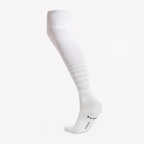 جوراب فوتبال بزرگسالان کیپستا دکتلون - DECATHLON Soccer SocksViralto Club - سفید - Image 4