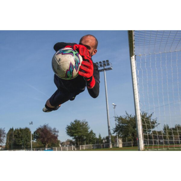 دستکش دروازه بانی کیپستا دکتلون - KIPSTA Goalkeeper Gloves CLR F900 - قرمز/مشکی - Image 10
