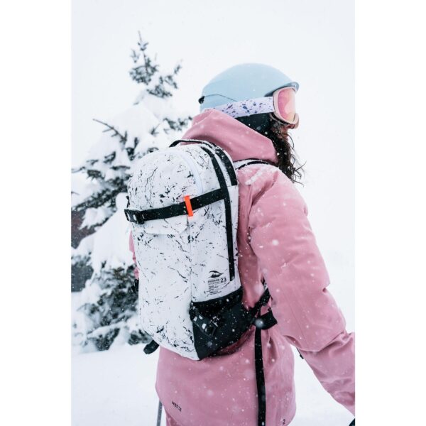 کوله بزرگسال دکتلون ودز - WEDZE Ski/Mountain Bike Backpack FR/AM 100 23 L - سفید - Image 10