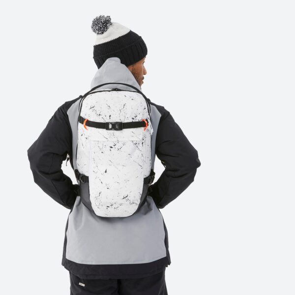 کوله بزرگسال دکتلون ودز - WEDZE Ski/Mountain Bike Backpack FR/AM 100 23 L - سفید - Image 4