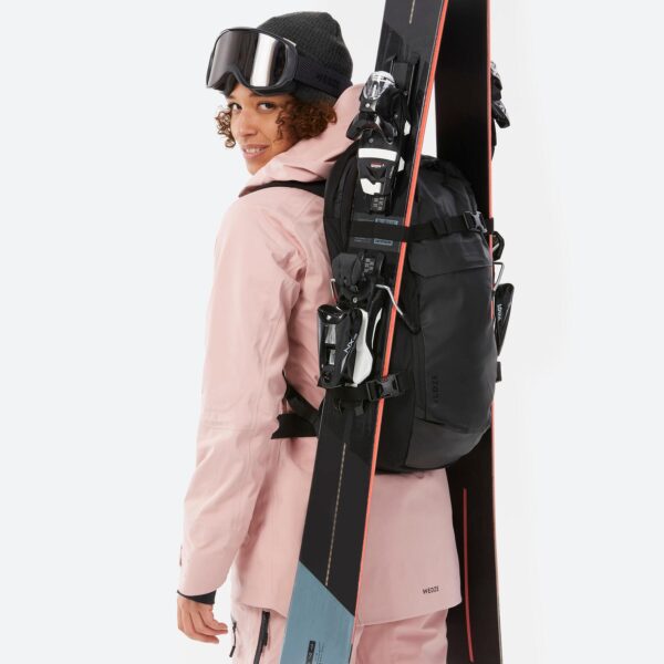 کوله بزرگسال دکتلون ودز - WEDZE Ski/Mountain Bike Backpack FR/AM 100 23 L - سفید - Image 8