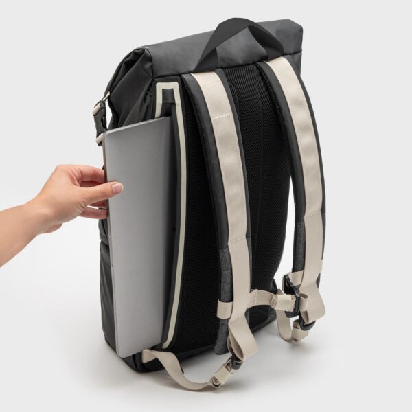 کوله بزرگسال دکتلون - DECATHLON Ski/Mountain Bike Backpack Urban 25 L - مشکی - Image 3