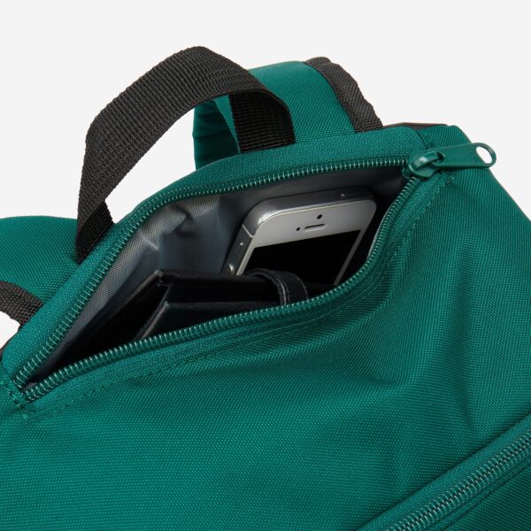 کوله ورزشی دکتلون 17 لیتر - DECATHLON Compartment - مشکی/سبز - Image 5