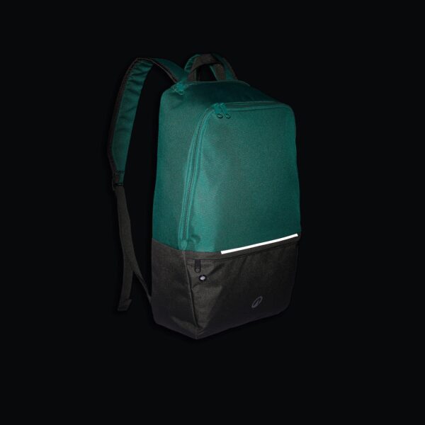 کوله ورزشی دکتلون 17 لیتر - DECATHLON Compartment - مشکی/سبز - Image 4