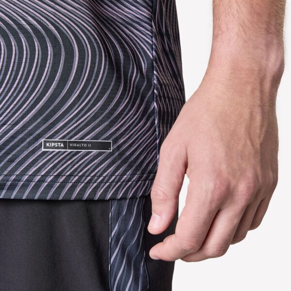 تی شرت فوتبال کیپستا دکتلون - KIPSTA Adult Soccer Jersey Viralto II - مشکی/سبز - Image 3