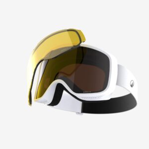 عینک اسکی و اسنوبرد دکتلون ودز - WEDZE Mask G 100 I - سفید
