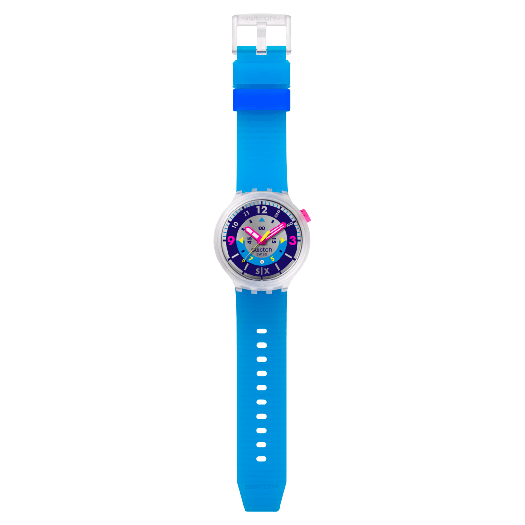 ساعت سواچ مدل SWATCH NEON HIELO (SB01K400) ساعت سواچ مدل SWATCH NEON HIELO (SB01K400) - Image 3