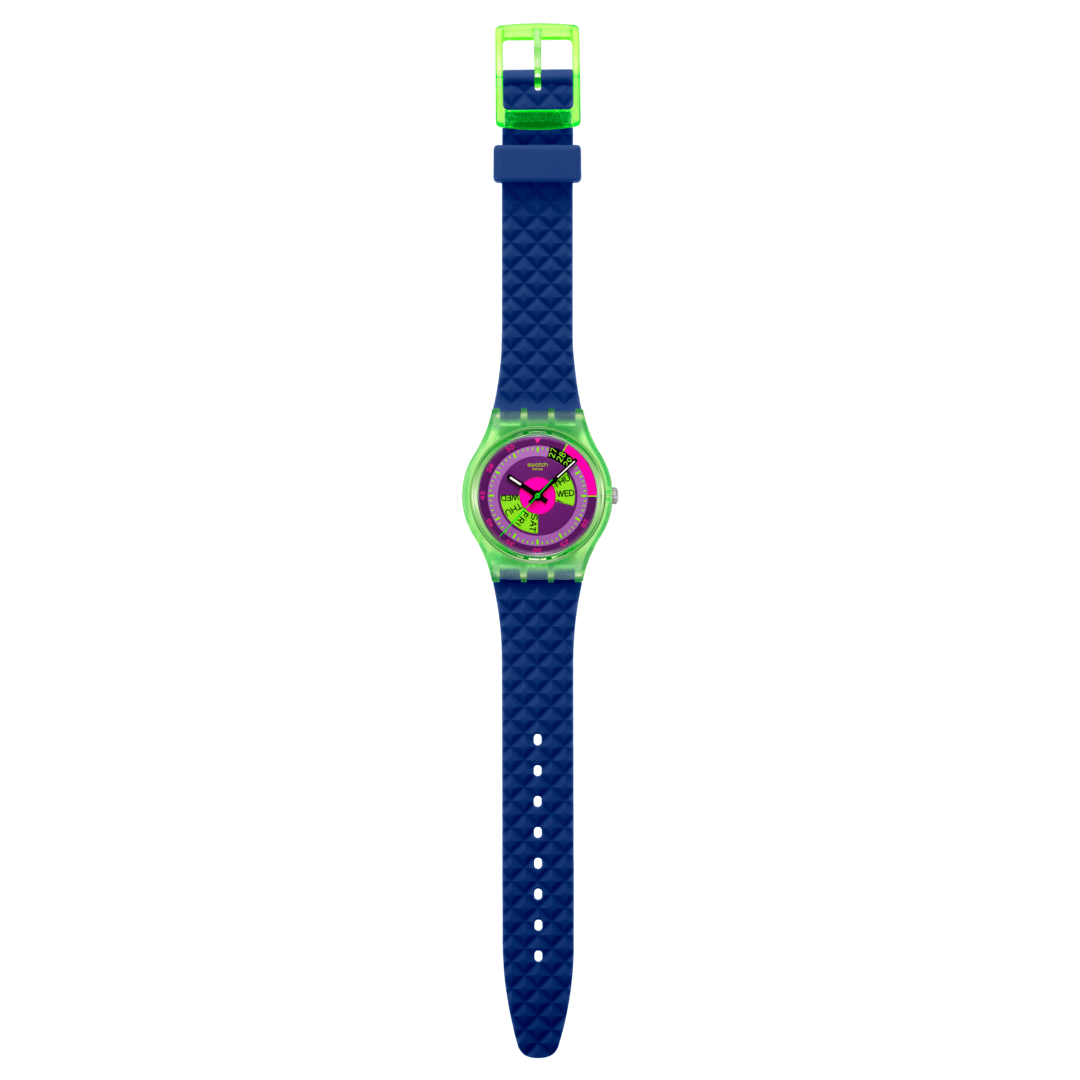 ساعت سواچ مدل SWATCH NEON SKYCHART (SO28G704) ساعت سواچ مدل SWATCH NEON SKYCHART (SO28G704) - Image 3